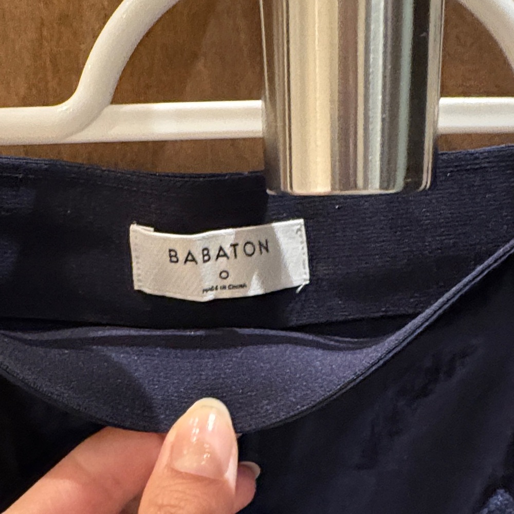 Babaton Midnight Blue Midi Skirt - Picture 4 of 5